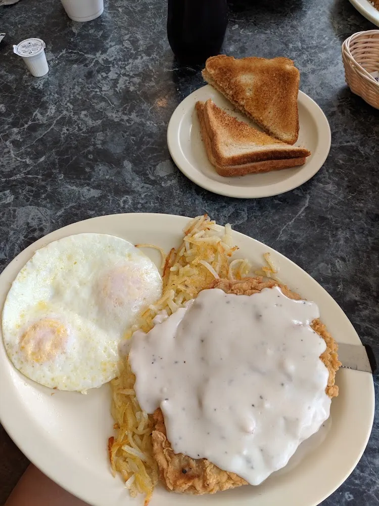 Chicken Fried Steak Breakfast