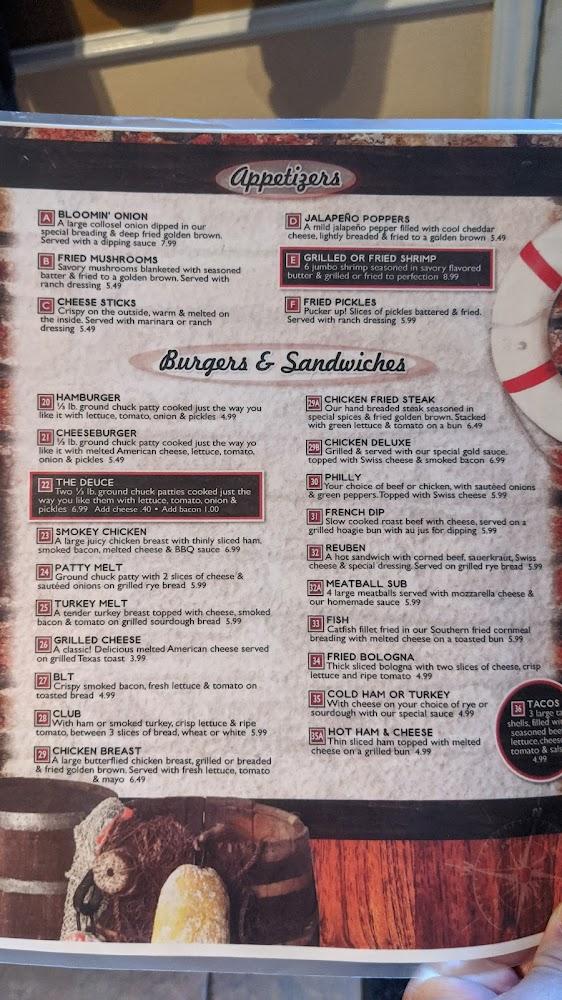 Tiffany Restaurant Menu image 3